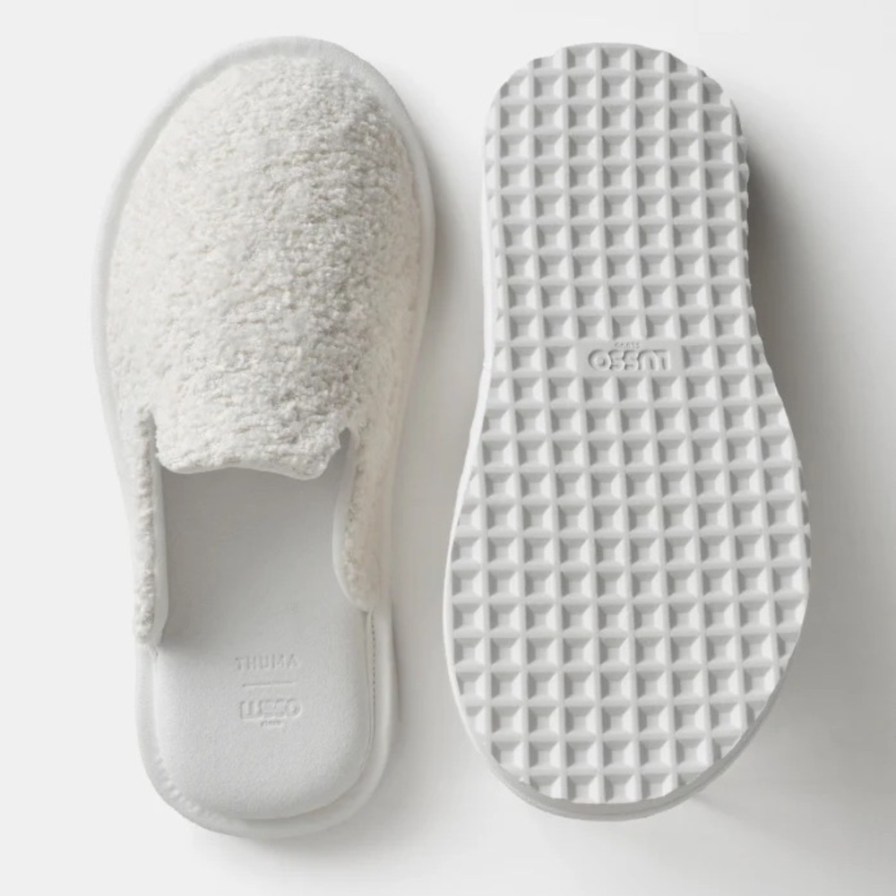 LUSSO Draper Cloud Slipper in Ivory